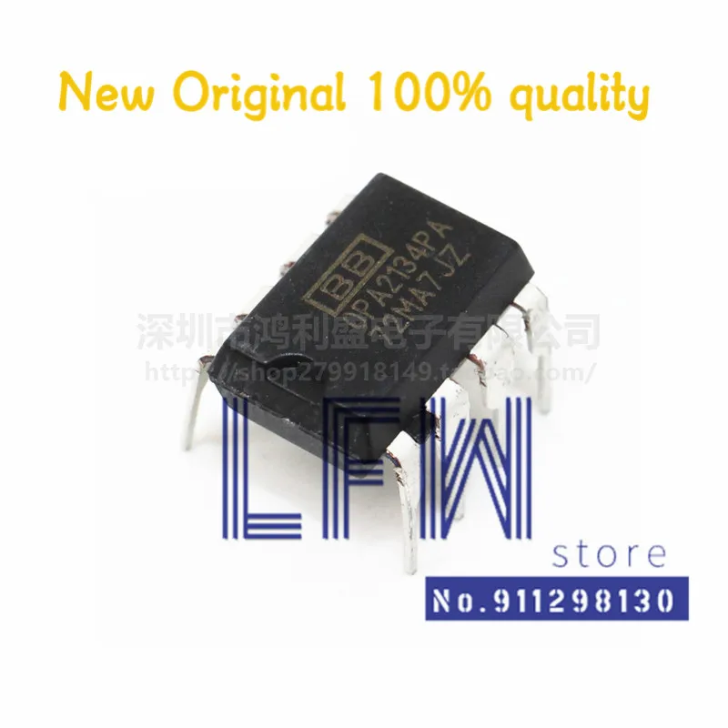 

5pcs/lot OPA2134PA OPA2134P OPA2134 DIP8 Chipset 100% New&Original In Stock
