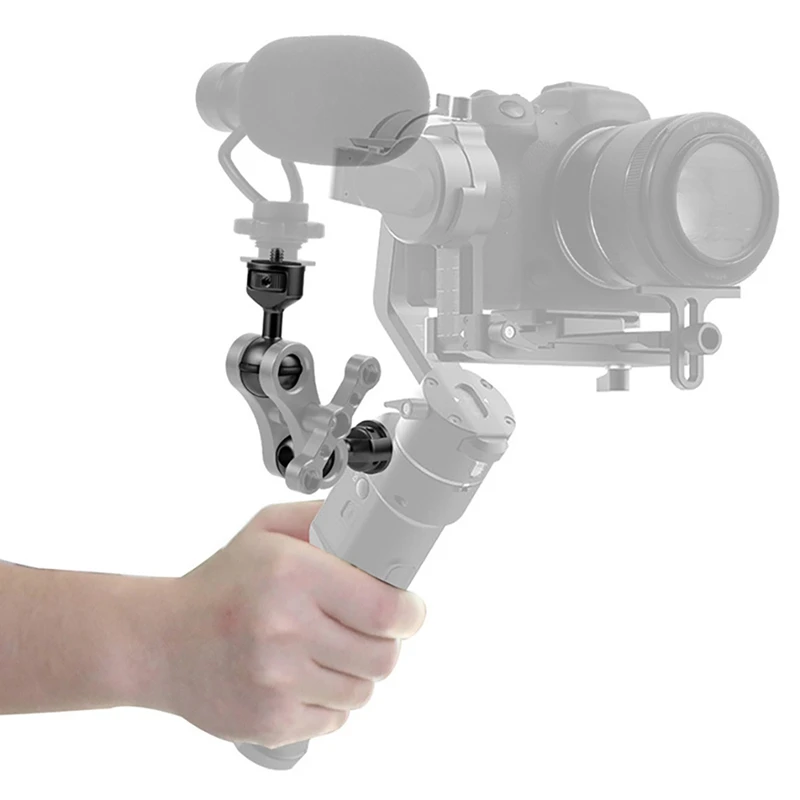 1-дюймовый адаптер с шаровой головкой на винтовое крепление 1/4 вращающийся 360