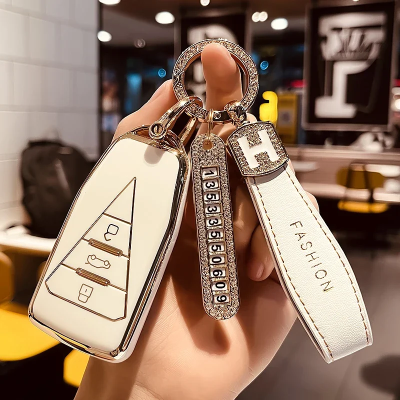 Защитный чехол для автомобильного ключа с дистанционным управлением из ТПУ DongFeng