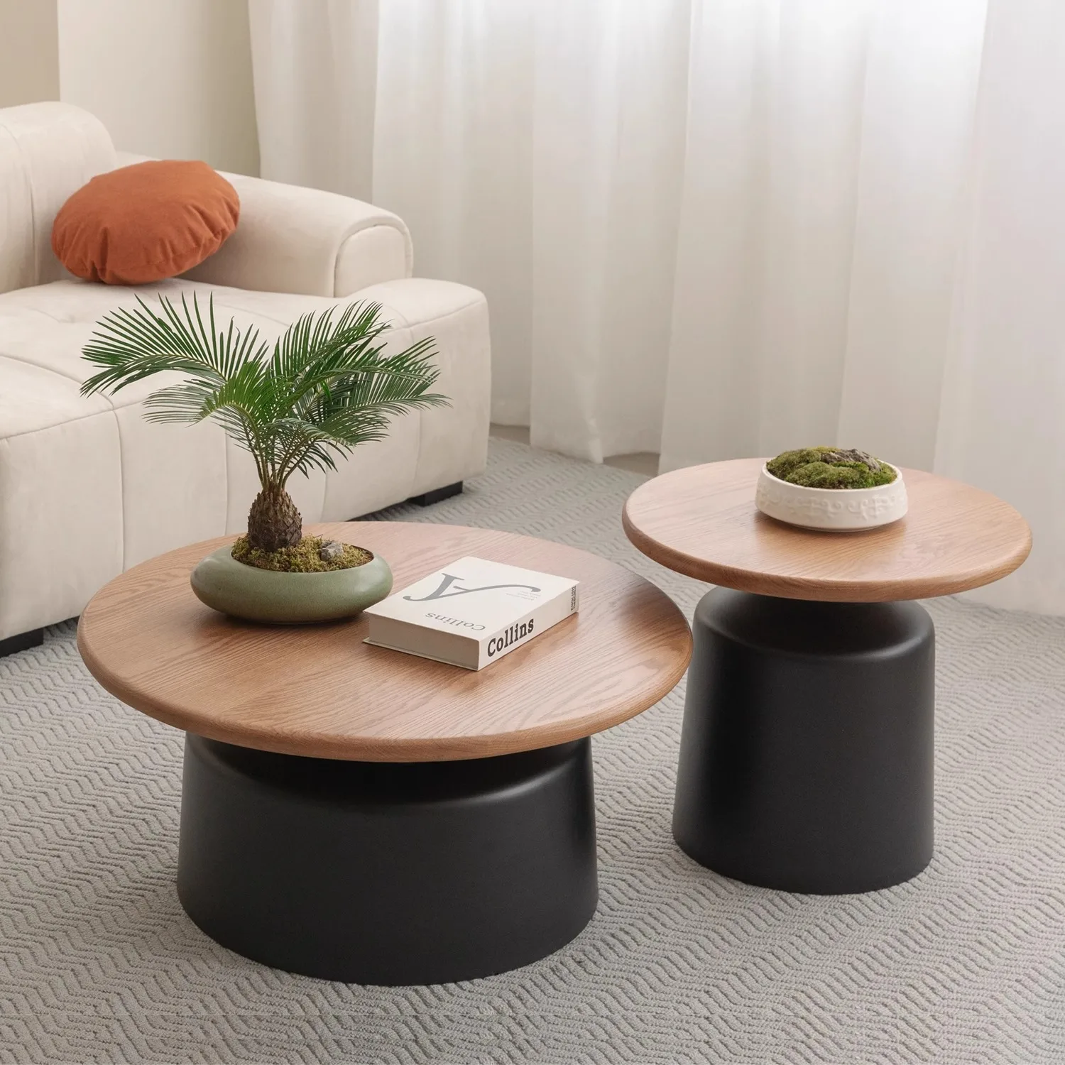 Дизайнерские скандинавские журнальные столики роскошные минималистичные