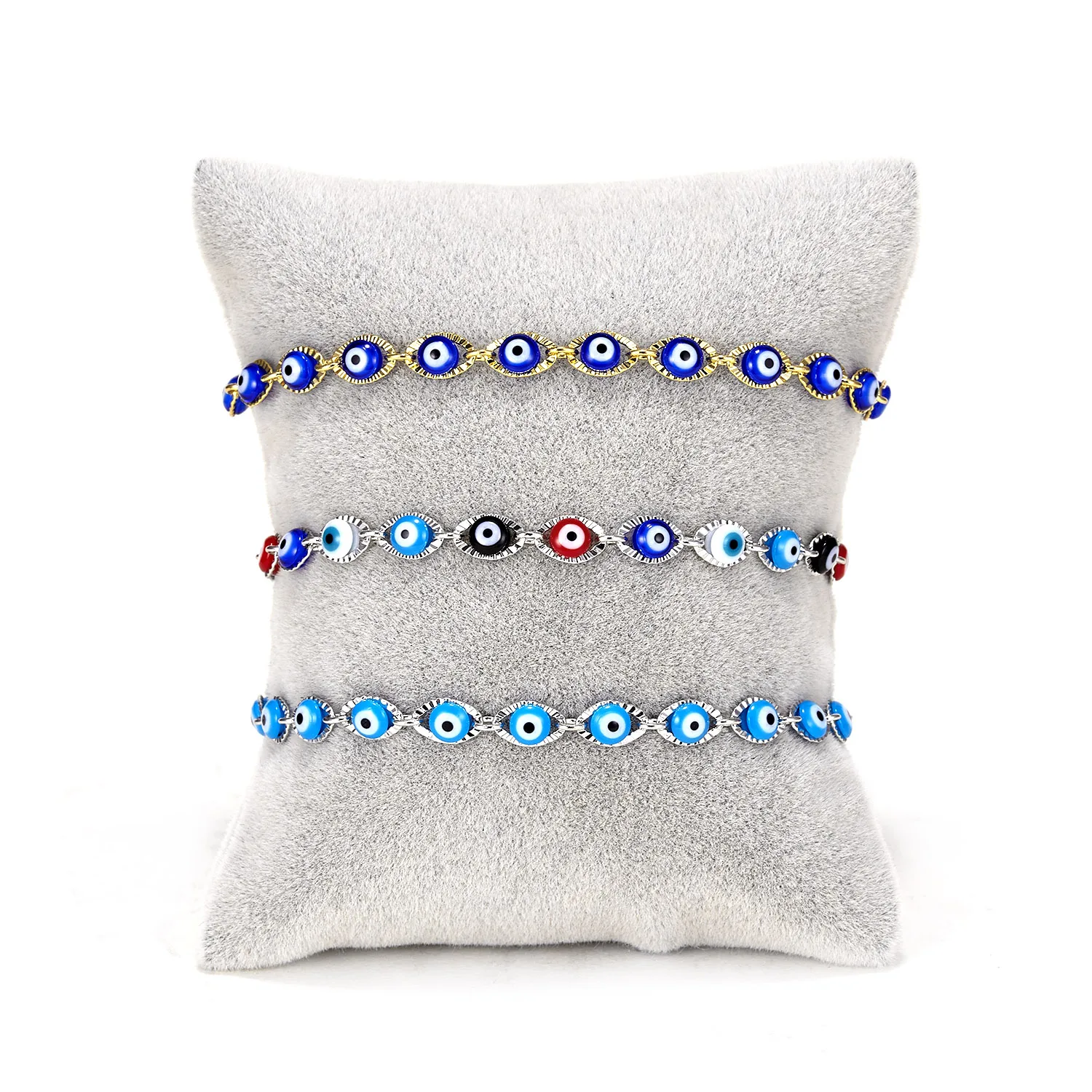 

New Fashion Turkish Lucky Evil Eye Bracelets For Women Men Handmade Blue Eyes Beads Bangles Good Luck Wealth Jewelry Gifts