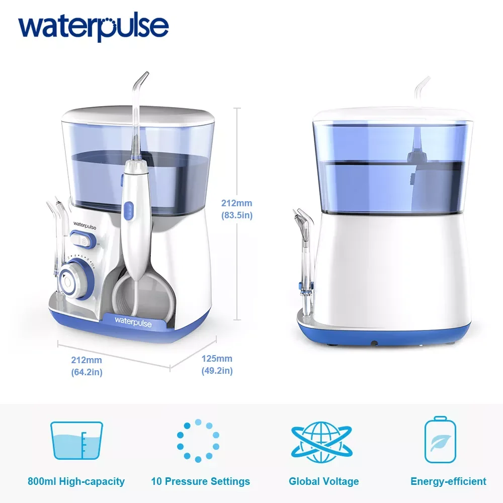 

Ирригатор для полости рта Waterpulse V300, 10 режимов, 800 мл