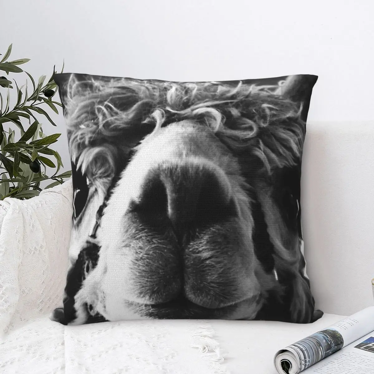 Чехол для подушки с молнией и надписью Say Cheese And Smile Pretty 2 |