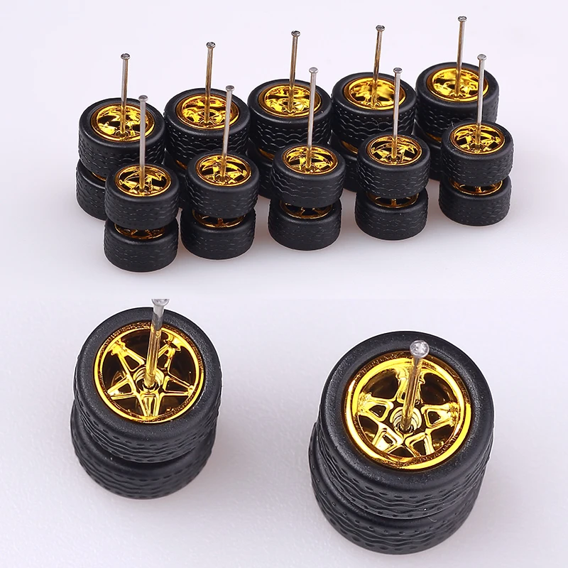10 комплектов 1/64 Φ 8 мм + 12 Съемная шина 1:64 сплав Автомобильная