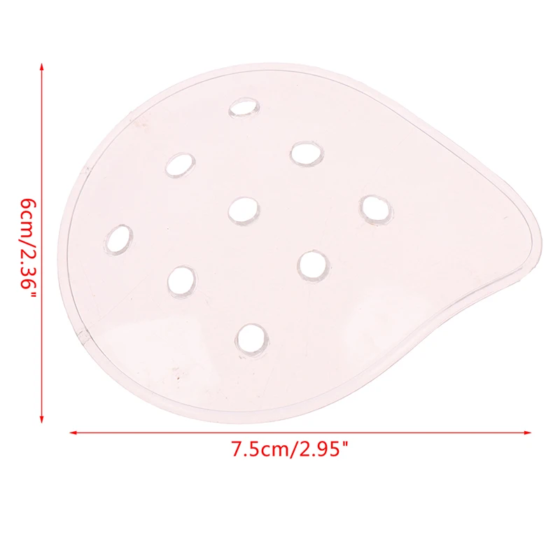Пластиковый прозрачный пластиковый щиток для ухода за глазами с 9 отверстиями