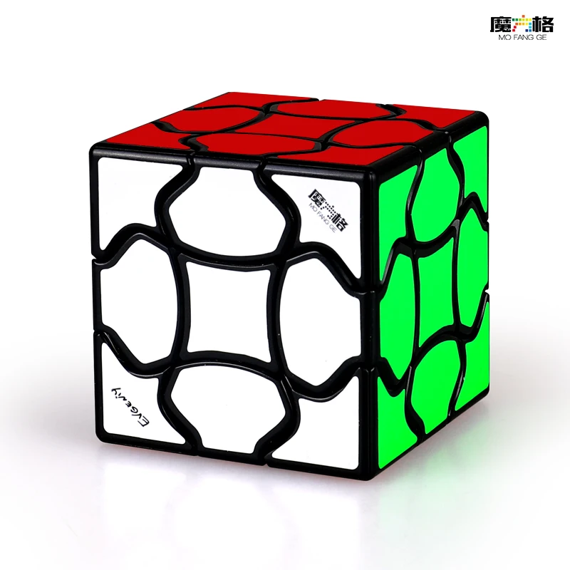 

QiYi Fluffy 3x3 Magic Cube Flower Twist 3x3x3 Speed Puzzle Neo Magico Cube Stickerless Cube Education Children Toys