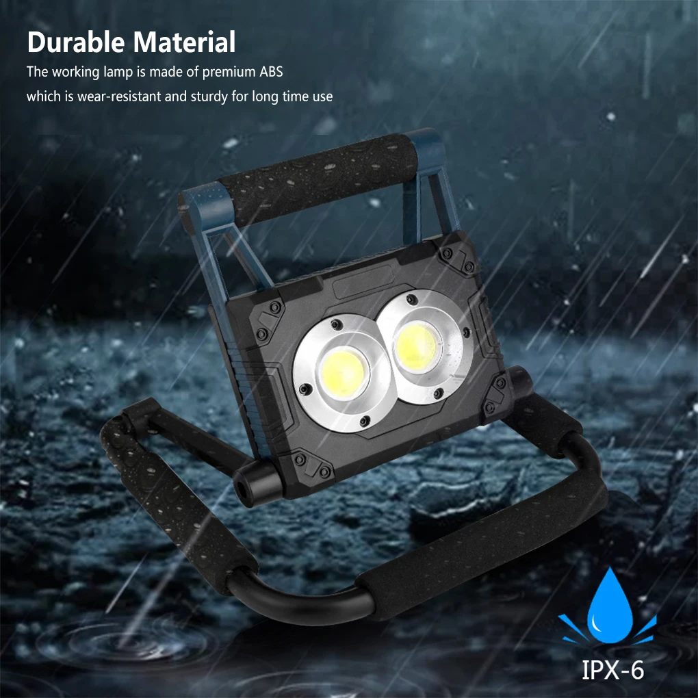 

COB Working Lamp USB Light Battery Powered Lantern Emergency Supplies Flashlight for Outdoor Lawn Camping Emergency Car