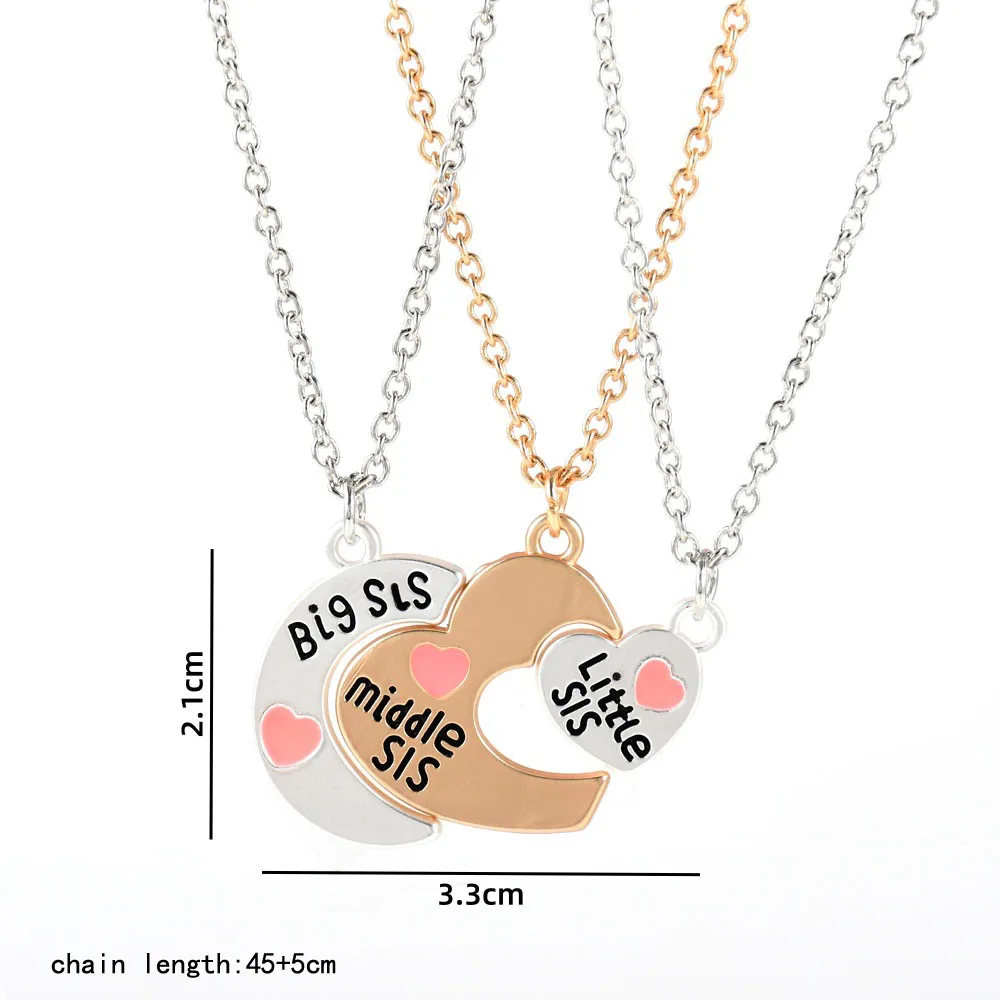 Ожерелье Elviragirl Starry Night набор из 3-х о-цепочек металлические украшения цинкового