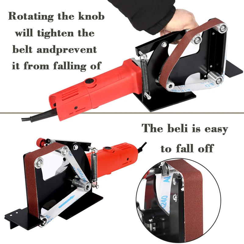 Электрический Железный угловой шлифовальный станок шлифовальная лента M10/M14