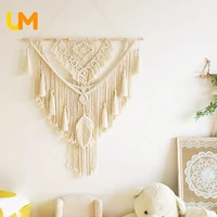 macrame wall hanging tapestry nordic bohemian boho tapestry hand woven for home decor living room wedding deocr beautiful gifts