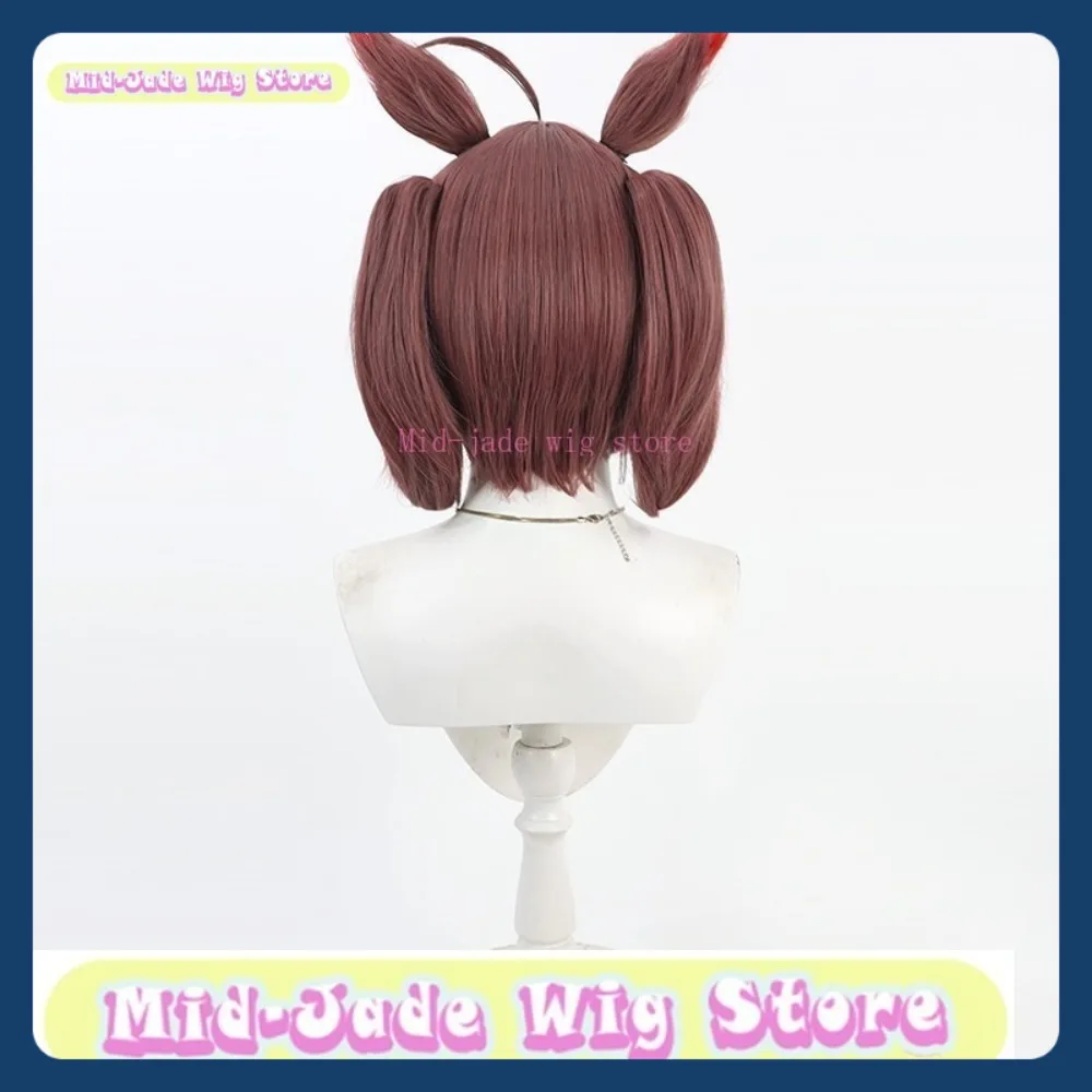 Фото Mid-jade Wig Store Uma Musume Sakura C Leito O Косплей Парик Аниме Игра Ролевые Игры Синтетические Волосы Хэллоуин Вечеринка №4