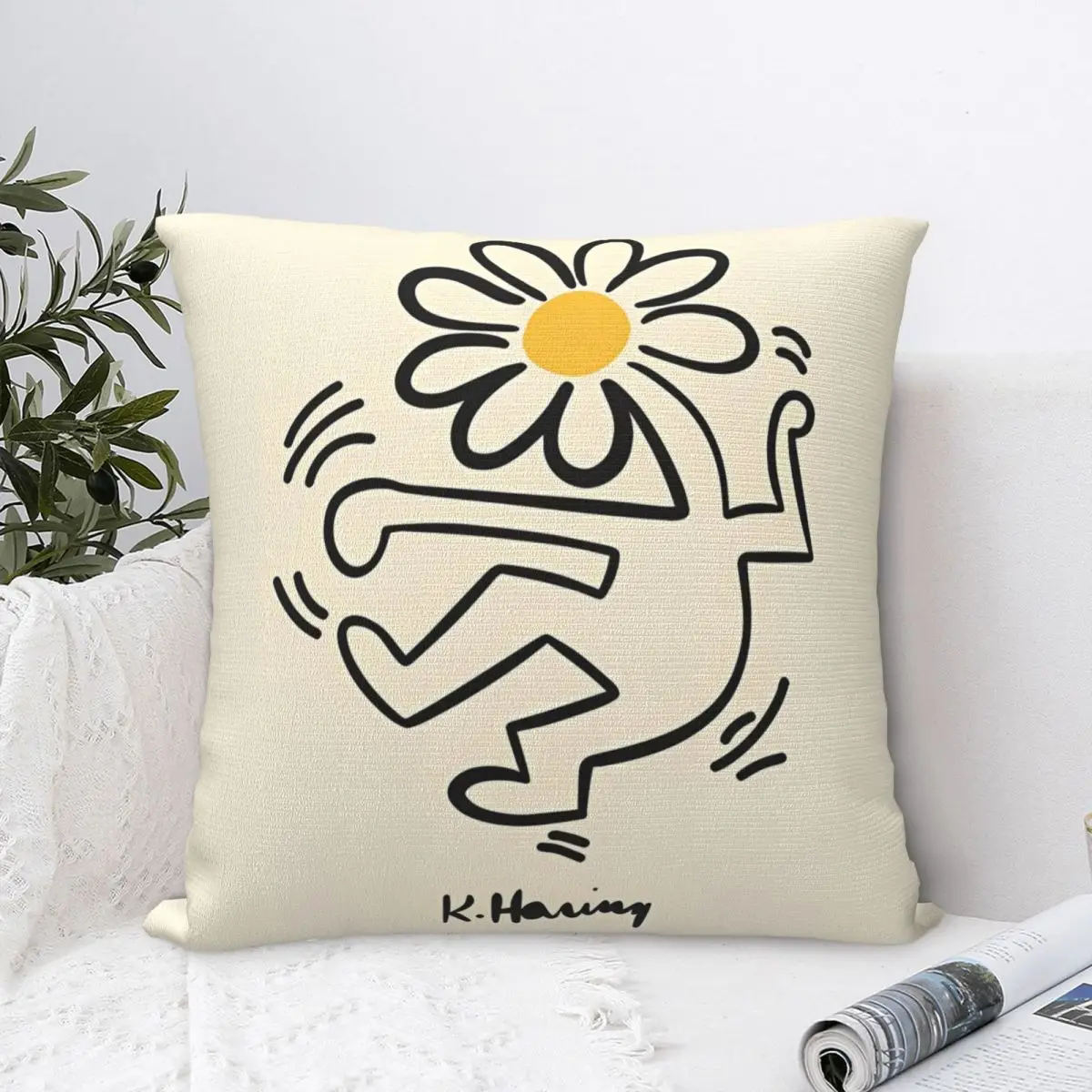 Художественные наволочки Keith Harings чехол для подушки с принтом домашний декор