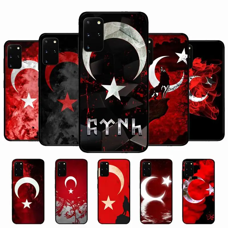 

Turkey Flag Phone Case for Samsung S10 21 20 9 8 plus lite S20 UlTRA 7edge