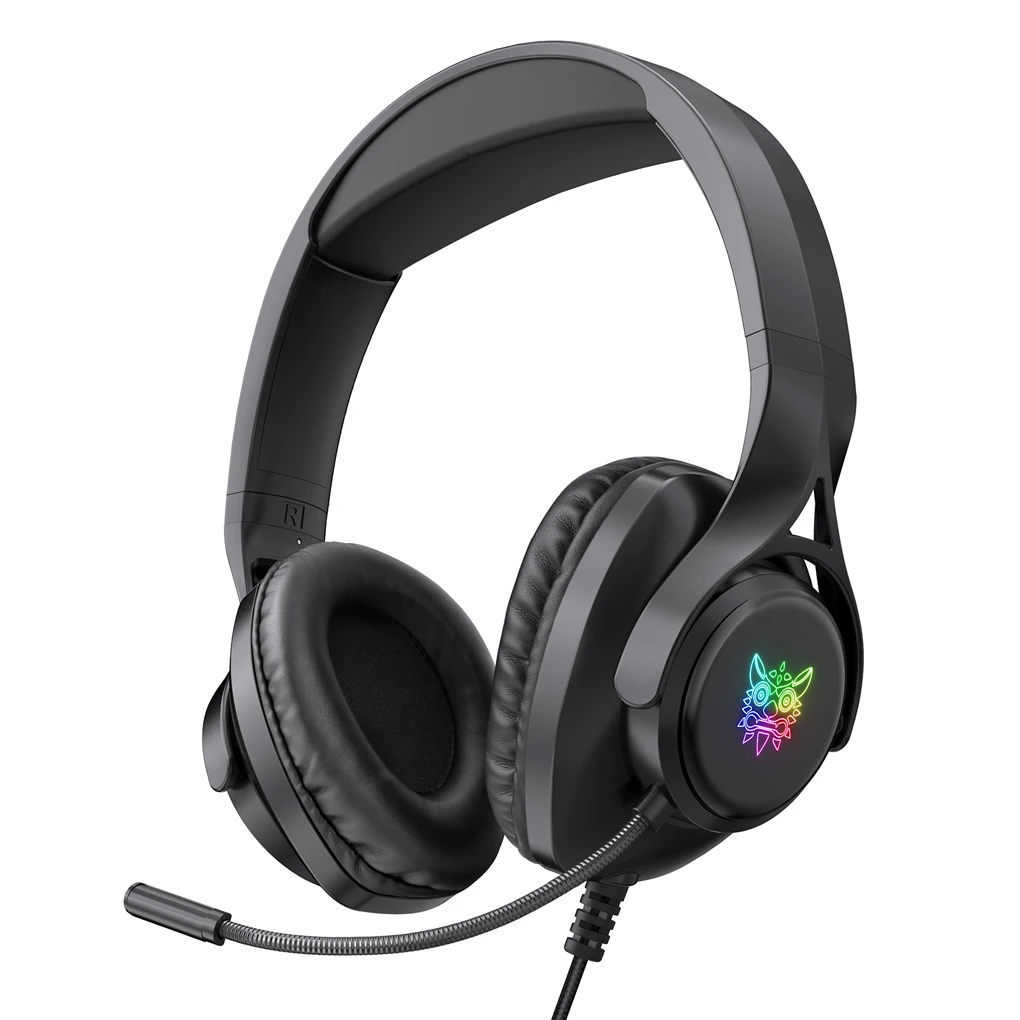 

Onikuma Laptop Wired Headphone Home Net Bar Adjustable Noise Reduction Gaming Earphone 360 Degree Pickup Headset