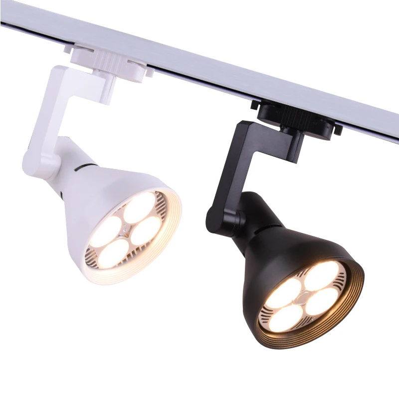 

LED Track Light E27 Replaceable Bulb Wall Lamp Track Rail Spot Lights 35W 40W 45W Spotlight for Ceiling Clothing Shop Store Home