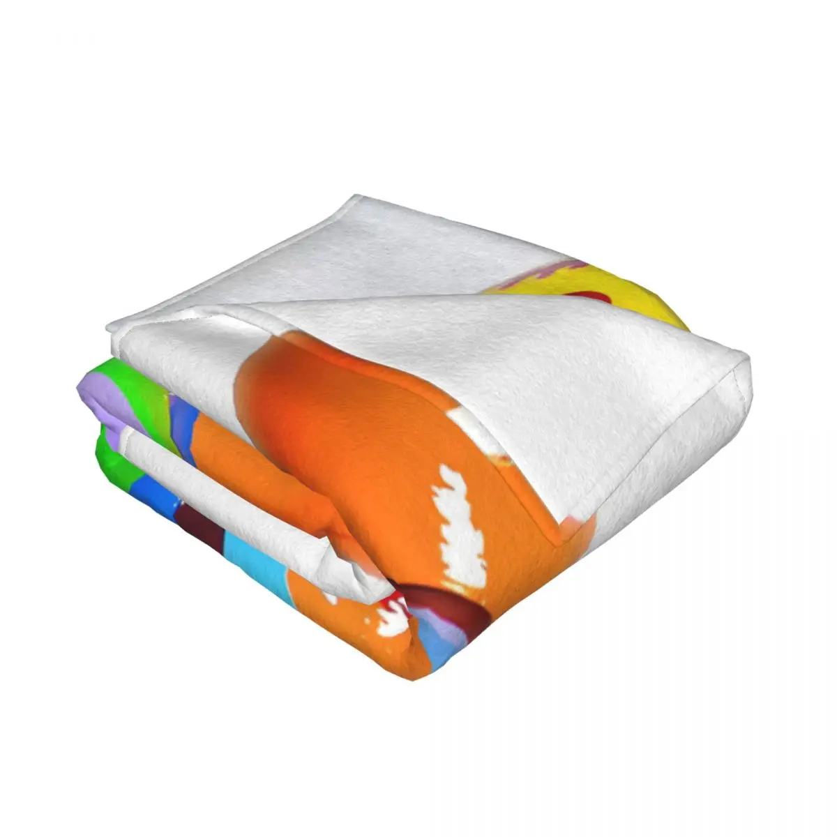 Оранжевое одеяло Nana Biriney - Tribute To Niki De Saint Phalle покрывало на кровать для девочек и