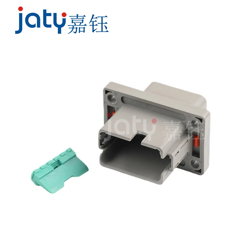 JATY 1set 12-pin DT04-12PA-BL06 улучшенная Водонепроницаемая штепсельная вилка с фланцевой
