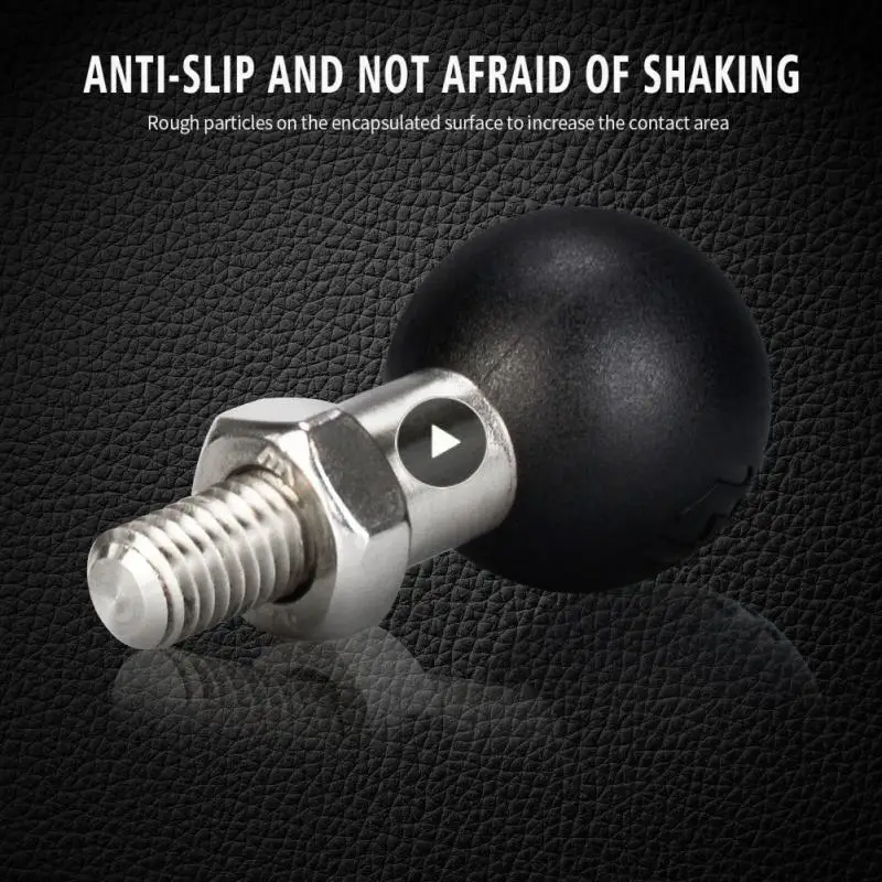 

M10 Motorcycle Mirror Holder Screw Car Bracket Fixed Ball Head Portable Rustproof Bottom Ball Head Accessories Car Accessories