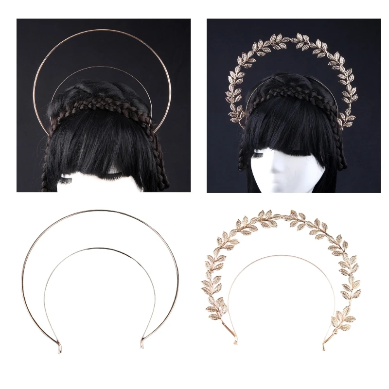 

Gothic Queen Hair Hoop Mystical Tiaras for Pageant Prom Bar Nightclub