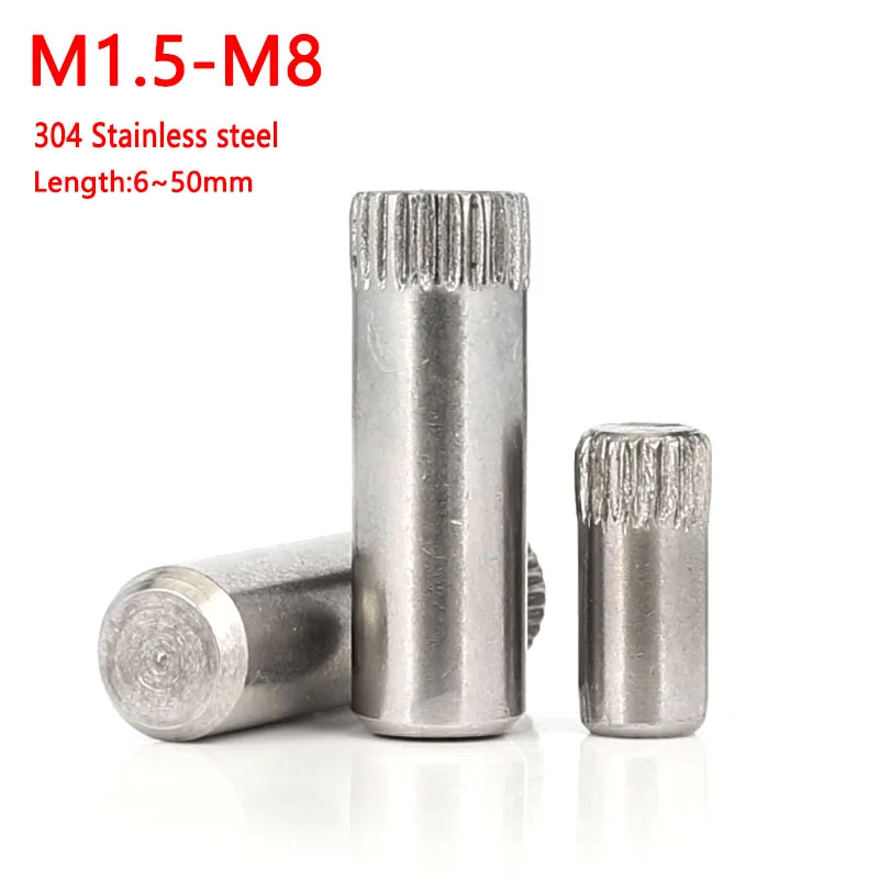 

Цилиндрические штифты из нержавеющей стали M1.5-M8