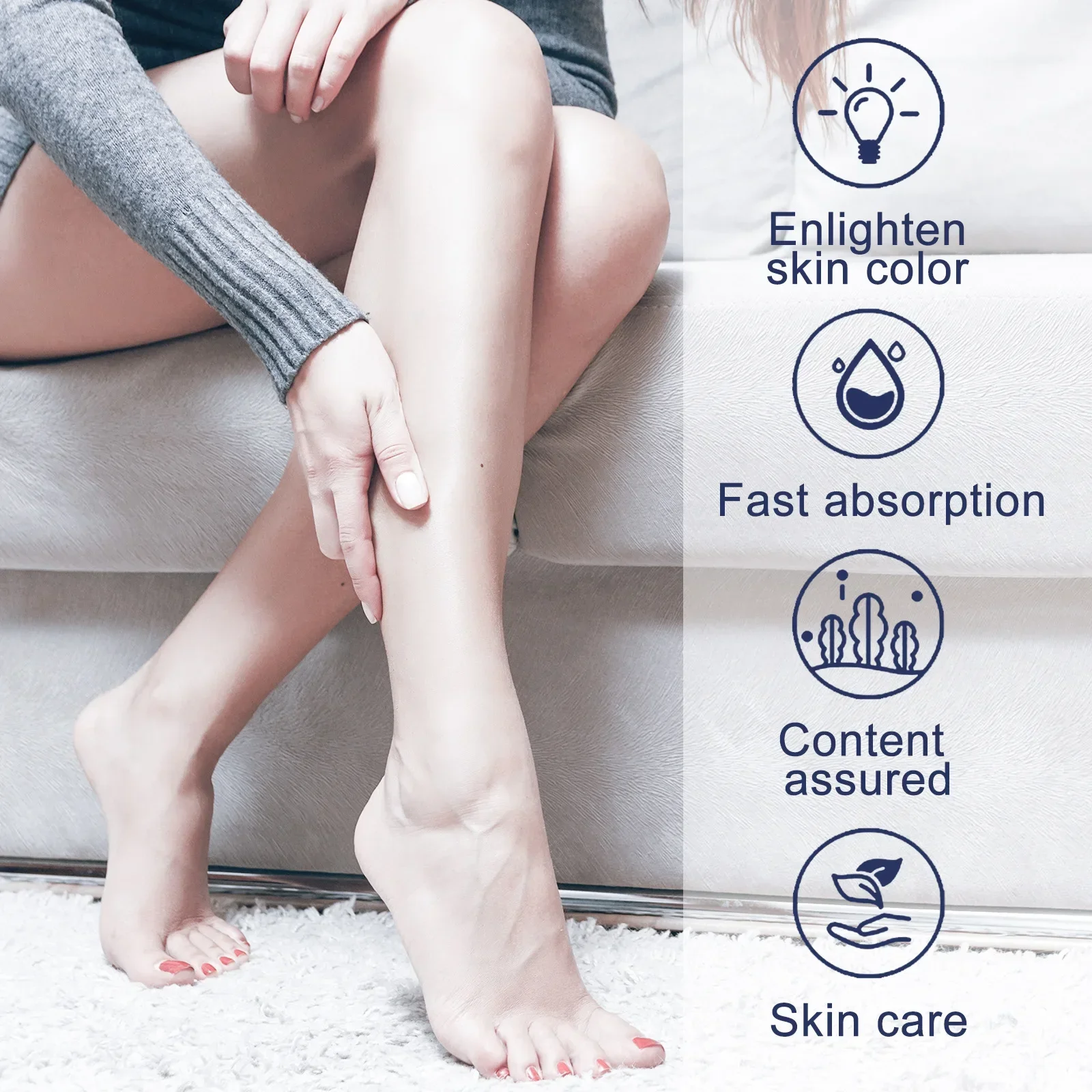 Отбеливающий крем для чувствительной зоны осветляющий тон кожи меланин все тело