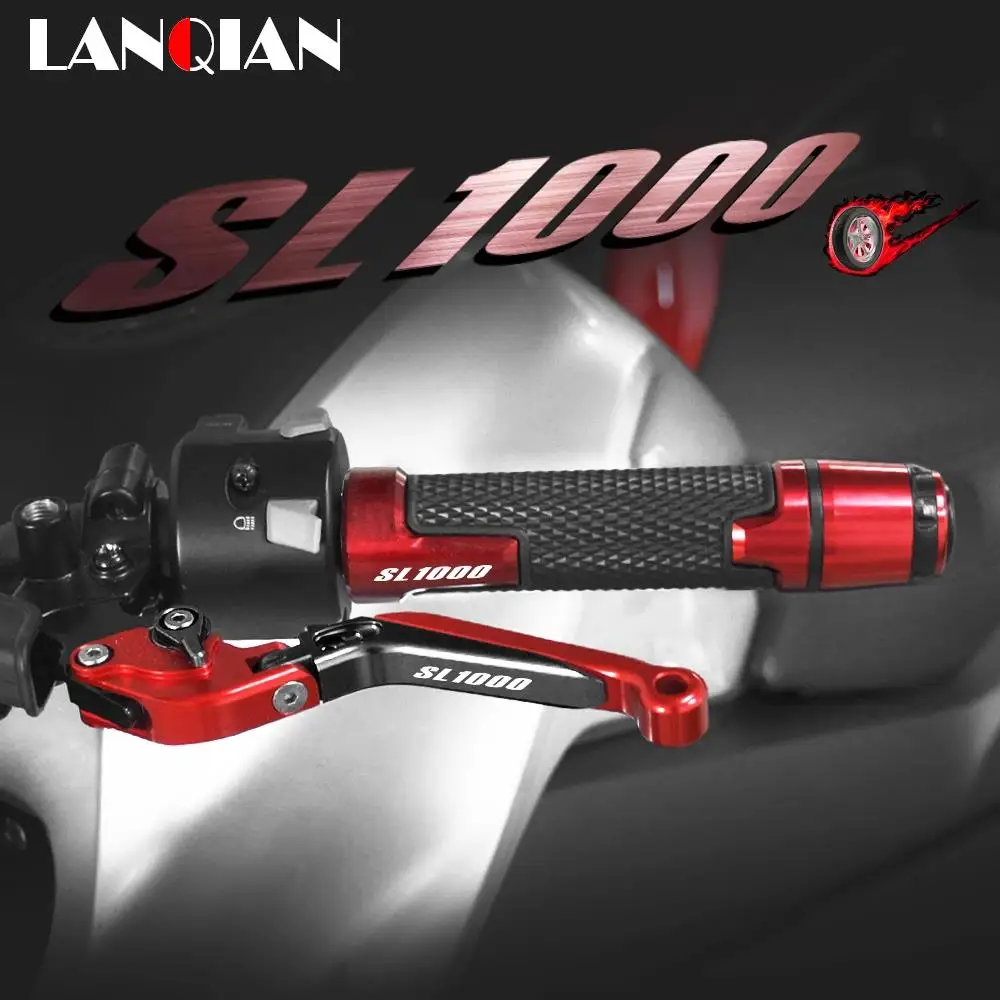 

Motorcycle Brake Clutch Levers Handlebar Hand Grips ends For Aprilia SL1000 SL 1000 2000 2001 2002 2003 2004 Accessories