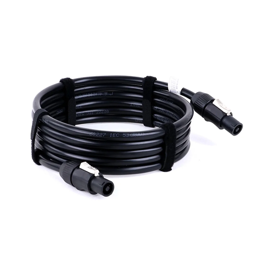 Кабель Speakon водонепроницаемый профессиональный 4-жильный удлинитель динамика с