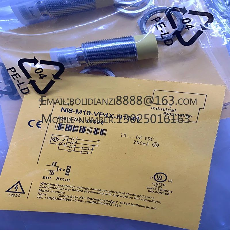 Новый датчик приближения NI8-M18-VP4X-H1141 VN4X-H1141 VP6X VN6X