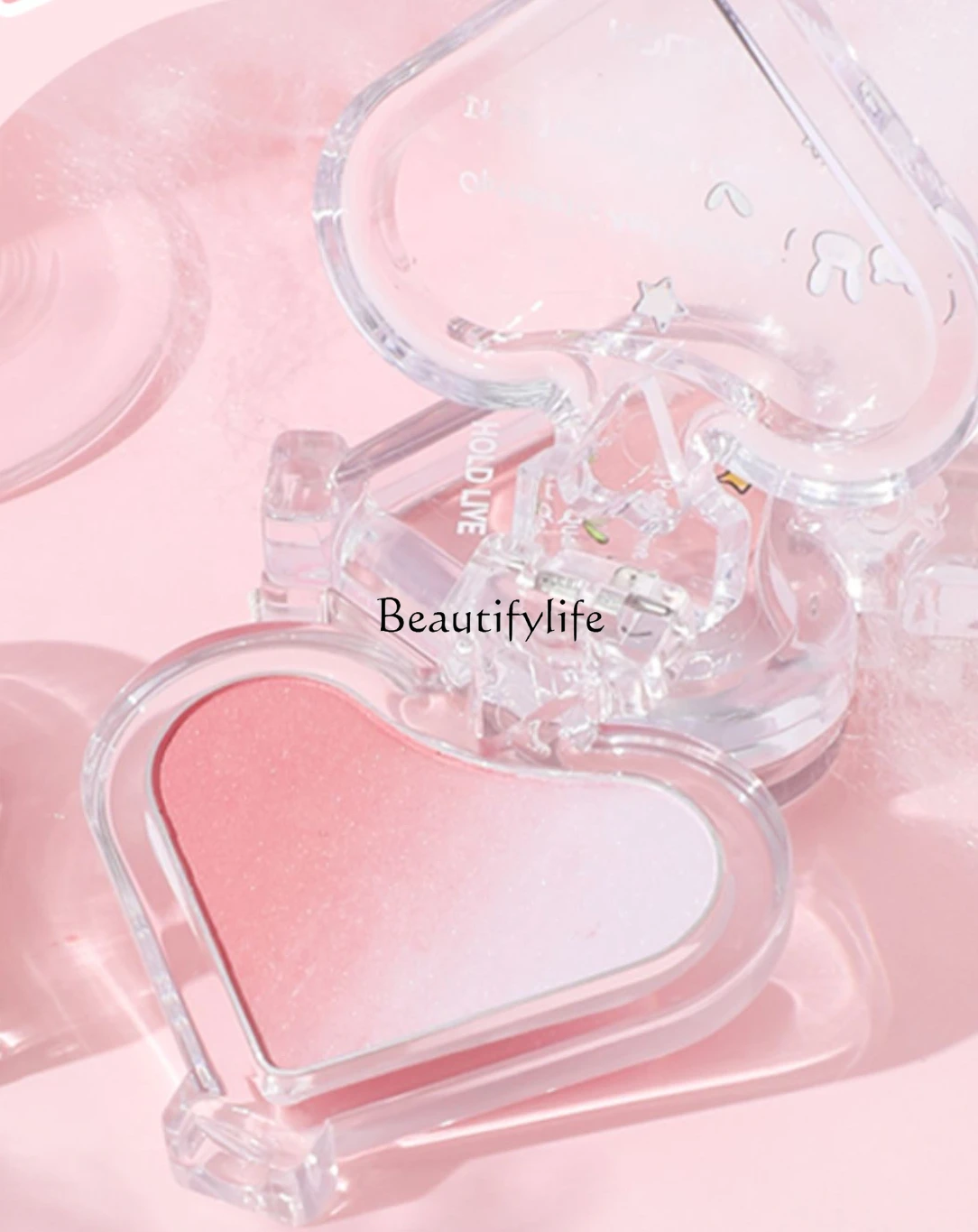 Румяна подбородок синий градиент матовый ремонт хайлайтер персик молоко абрикос