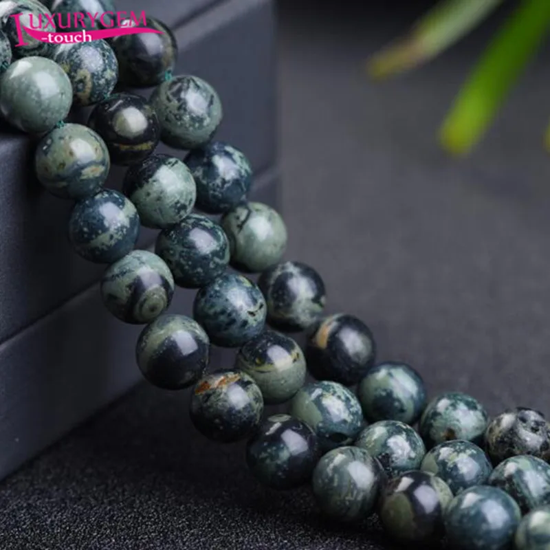 

Natural Kambaba Jaspers Stone Smooth Round Shape Loose Spacer Beads 4/6/8/10/12mm DIY Handmade Jewelry 38cm sk134