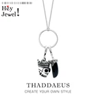 Ожерелье с подвеской в виде черепа, короля и зуба, Весенняя мода 2020, Европейская бижутерия из стерлингового серебра 925 пробы, бижутерия, подарок для женщин и мужчин