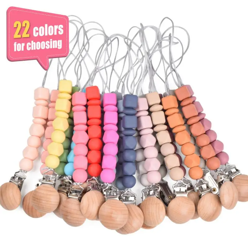 

Хлопковая цепочка для соски умеренной длины, силикагель без острых краев, зажим для соски, не повредит детям, аксессуары для игрушек