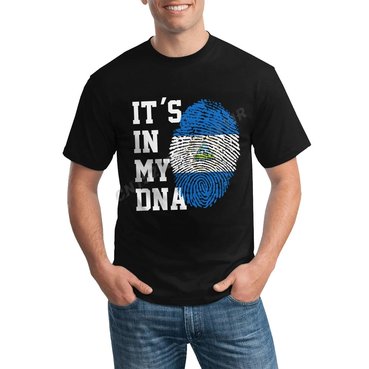 

Футболка мужская с надписью «It IN MY DNA», 100% хлопок