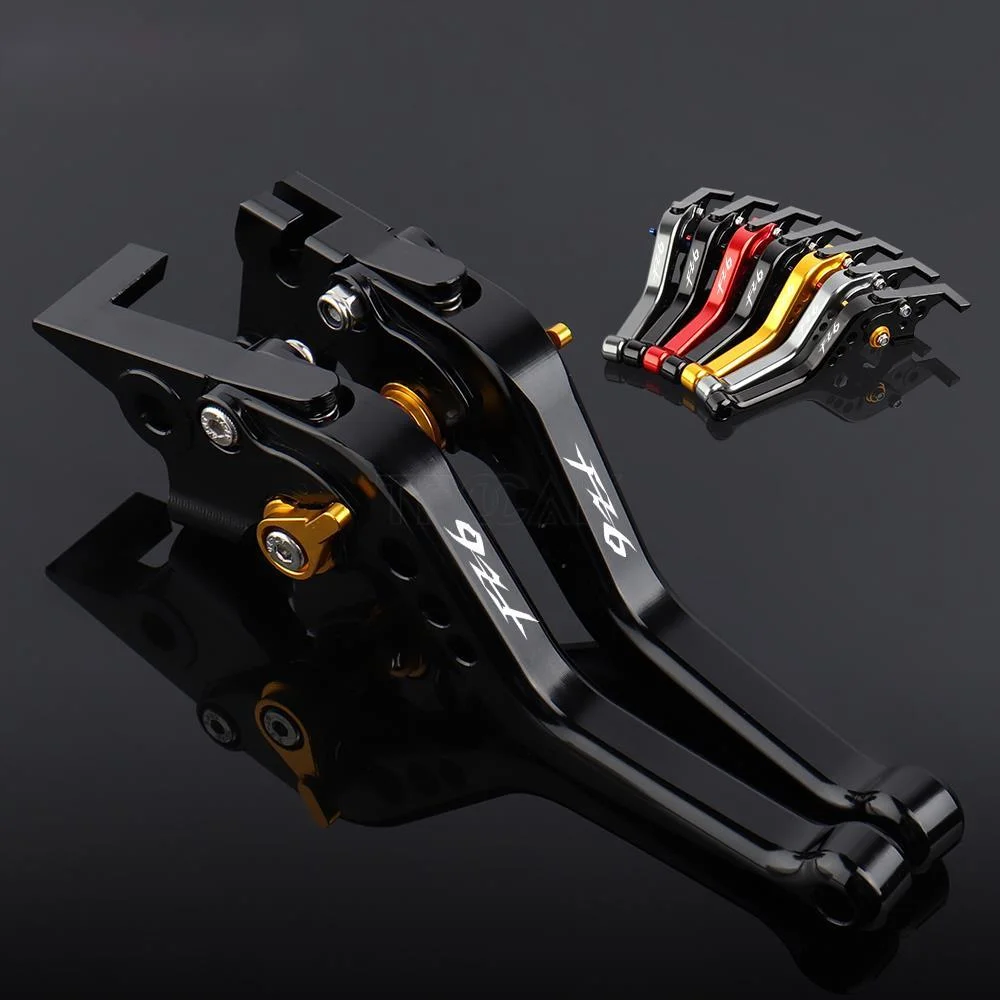 

CNC регулируемые короткие рычаги тормозной муфты для мотоцикла YAMAHA fz6 fazer FZ6 2004-2010 2005 2006 2007 2008 2009 2010