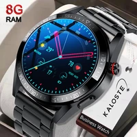 2022new smartwatch men bluetooth call watch 454454 amoled 1 39 inch screen always display the time 8gb local music smart watch