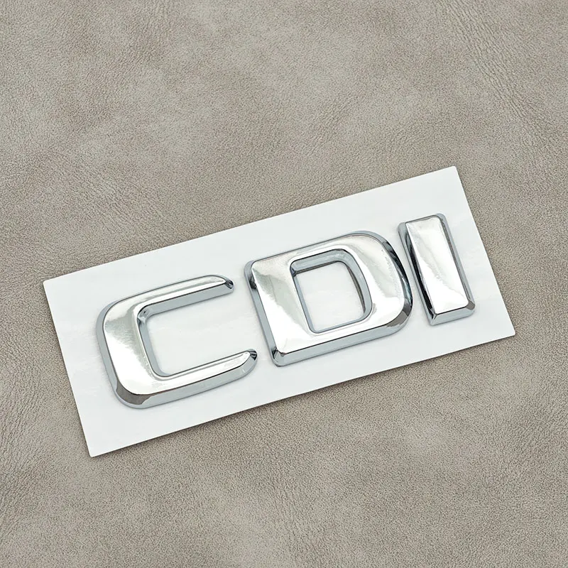 

3D ABS Наклейка С Эмблемой Автомобиля CDI, Наклейка На Крышку Багажника Для Mercedes Benz A B C E GLK CLS ML 320 220 250 280