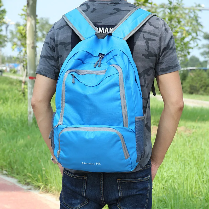 Outdoor men's And women's Super Light Travel Bag Folding Bag Portable Backpack gym bag running accessories bolso gimnasio