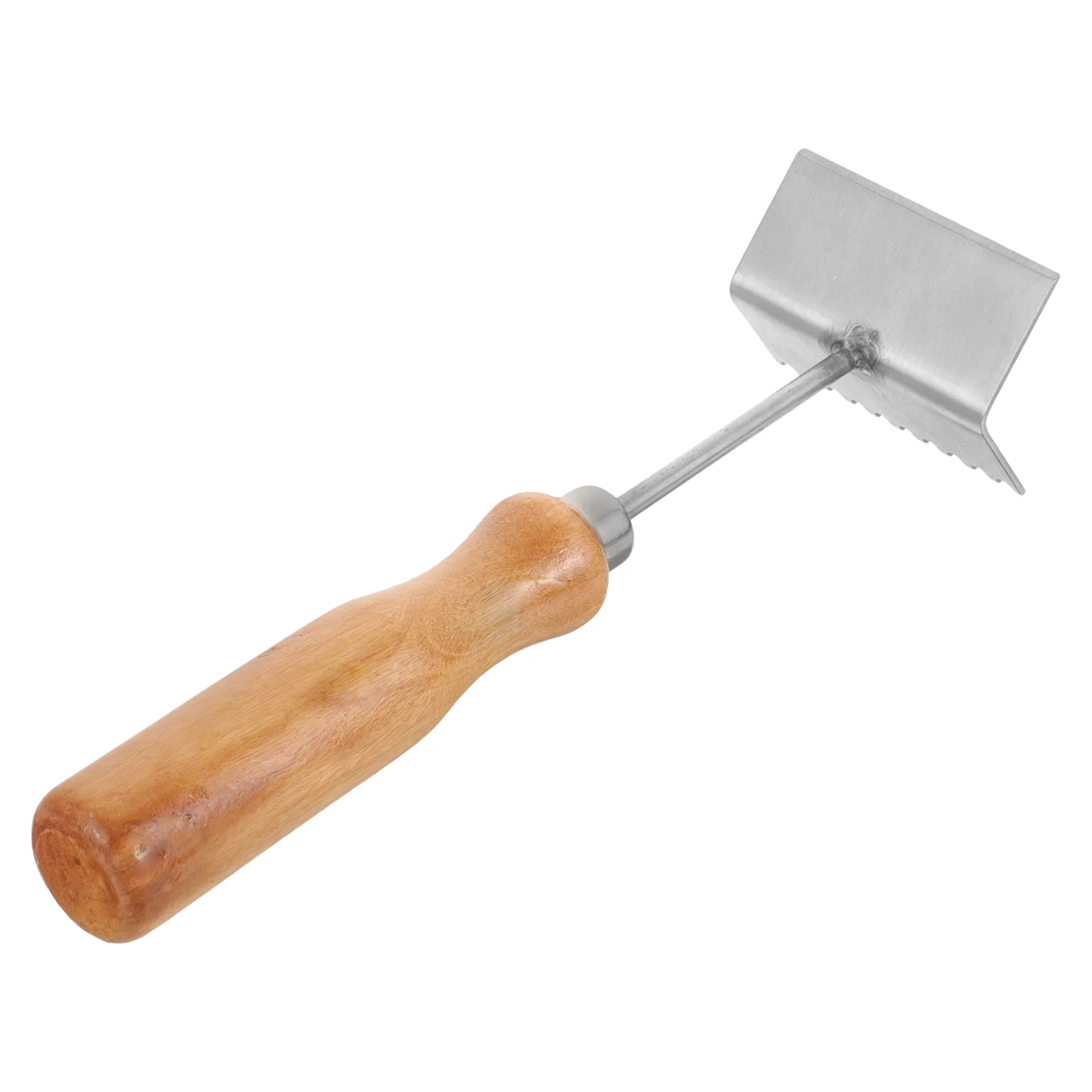 

King Partition Cleaning Wood Handle Board Beekeeping Metal Wooden Beehive Scraper