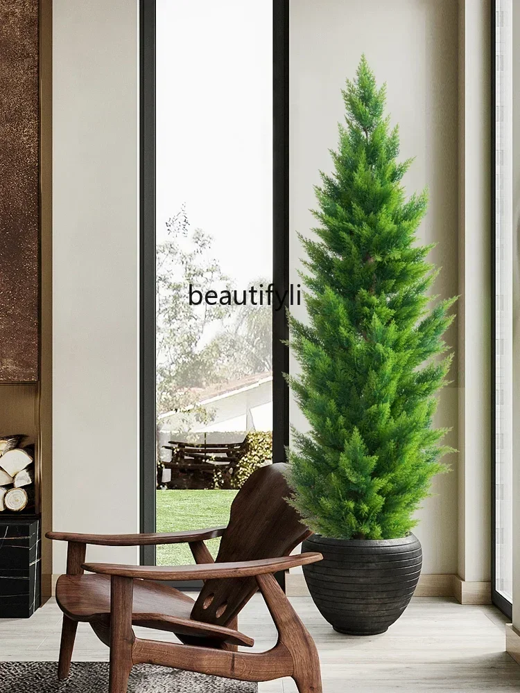 Большая эмуляционная зелень бонсай кипарис классический стиль сосна