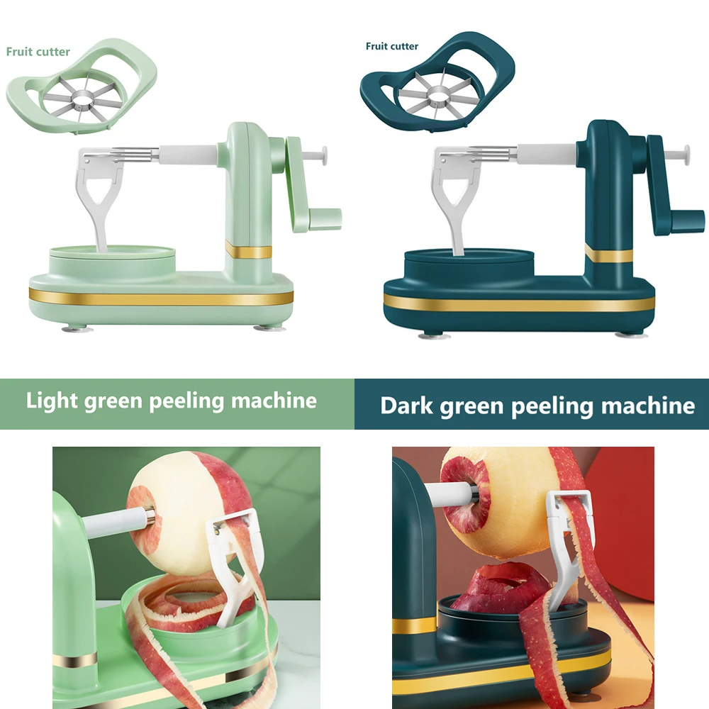 

Fruit Peeler Peeler Apple Fruit Gadget Apples Multifunction Peeler Fruit Machine Cutting Manual Rotary Slicer Apples With Peeler