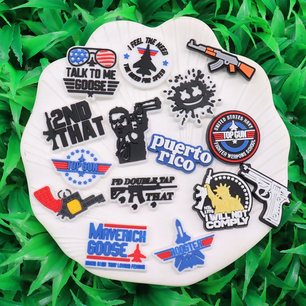 

1PCS PVC Mix Gun Aircraft Cool Fridge Magnetic Sticker Suitable Fit Boys Whiteboard Magnets Home Refrigerator Decoration