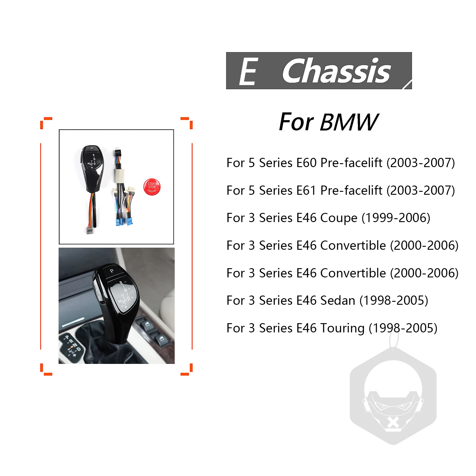 

Для BMW E46 E60 E61 1998 1999 2000 2001 2002 2003 2004 аксессуары для автомобильного интерьера