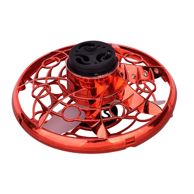 

RC Drone UFO Mini Drone Induction Hand Control Drones Fingertip Gyro Toys LED Luminous Whirling Magic Flying Ball Gift