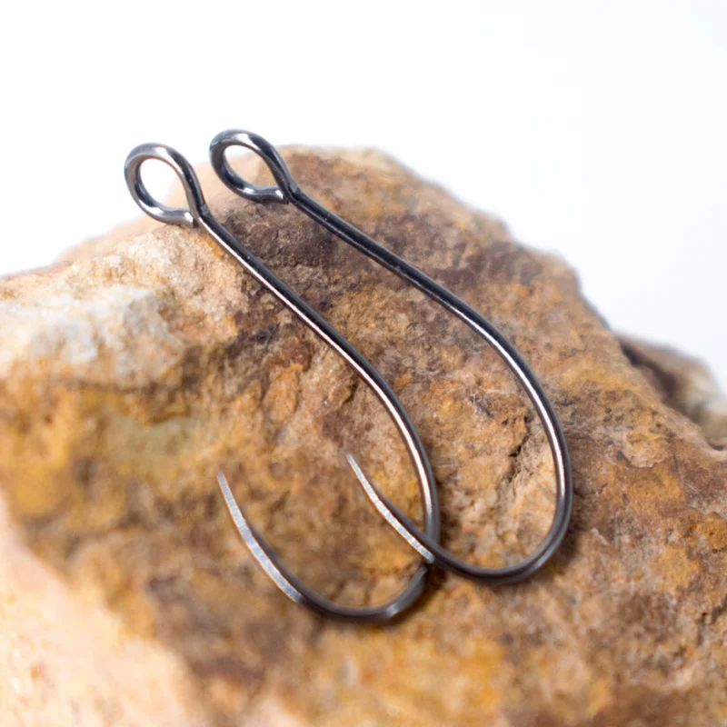 Высококачественный рыболовный крючок 50 шт./лот большой круглый с зазубриной