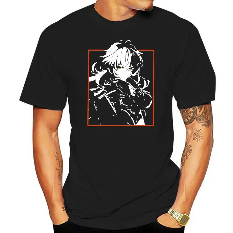 

Cool Diluc Genshin Impact T Shirt Men Short Sleeved Japan Anime Game T-shirt Harajuku Tee Top Soft Cotton Oversized Tshirt Merch