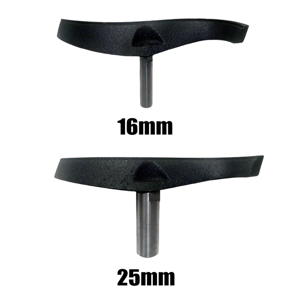 

8-9Inch Special-Shaped Bowl Lathe Tool Rest For 16/25mm Diameter Woodworking Lathe Curved Lathe Tool Rest Woodworking Curved Too