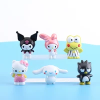 anime sanrio figure kuromi melody kitty action figures %d0%b0%d0%bd%d0%b8%d0%bc%d0%b5 %d1%84%d0%b8%d0%b3%d1%83%d1%80%d0%ba%d0%b8 cartoon ornament diy model decoration toys for girls gifts