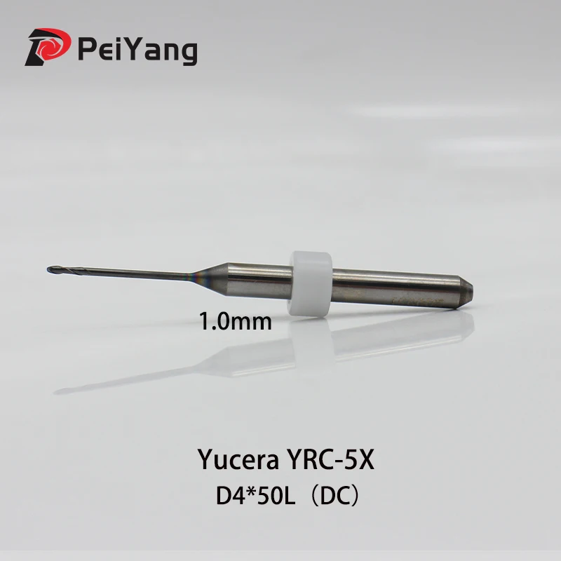 Фото Фрезы Yucera YRC-5X для обработки циркония, сверла 0.6/1.0/2.0 мм, высокое качество №3