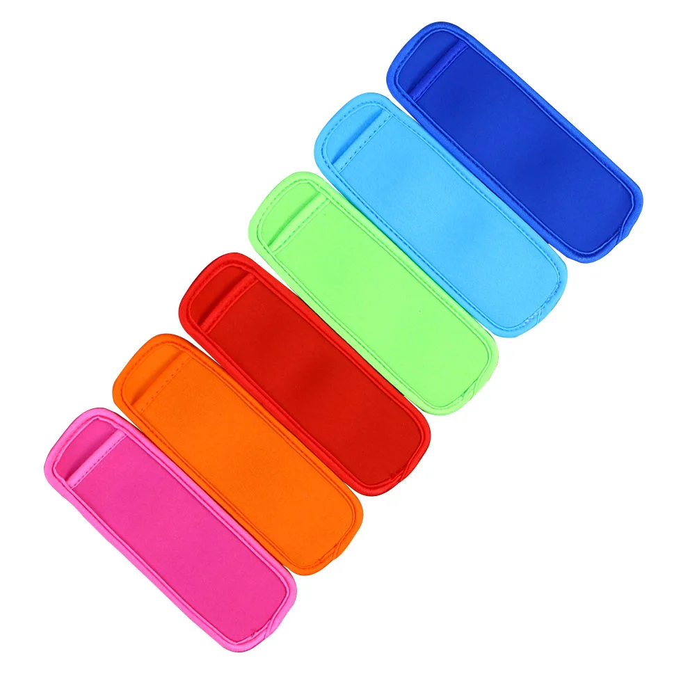 

6Pcs Frozen Stick Sleeve Insulated Ice Stick Holder Insulated Frozen Stick Cover