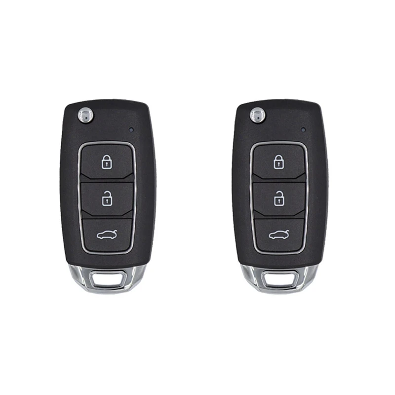 

2X For Xhorse XKHY05EN Universal Wire Remote Key Fob 3 Buttons For Hyundai Style For VVDI Key Tool